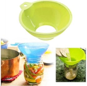 Resim Kavanoz Hunisi - Konserve Reçel Hunisi Geniş Ağızlı 