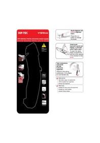 Resim Vip-tec Vt875144 Yay Destekli Katlanır Metal Maket Bıçağı 