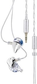 Resim Moondrop BLESSING3 2DD+4BA In-Ear Monitor Sahne, Stüdyo veya Odyofil için Kulak içi In-Ear Kablolu Monitör Kulaklık 