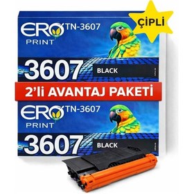 Resim Tn-3607 / Brother Mfc-l6915dn Çipli Uyumlu Toner - 2'li Paket 