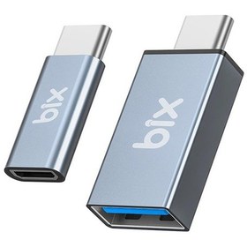 Resim Bix Adp-04 Type-C Micro Usb ve Usb 3.0 Dönüştürücü Adaptör 