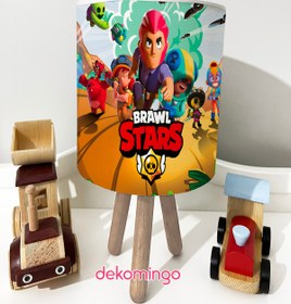 Resim dekomingo ABAJUR BRAWL STARS DESENLİ BEBEK VE ÇOCUK ODASI 