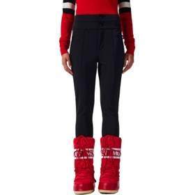 Resim Perfect Moment Aurora Skinny Race Pant Stirrup Kadın Siyah Kayak Pantolonu 