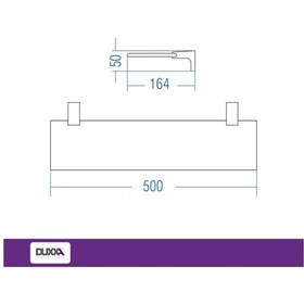 Resim Duxxa F1 Etajer Mat Siyah A.1701.ms Krom 