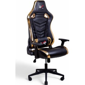 Resim Holly Victory Gold Oyuncu Koltuğu Siyah-gold 