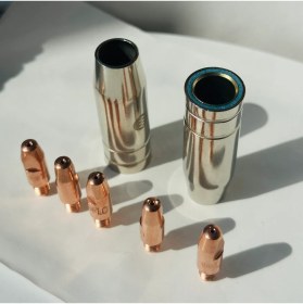 Resim Gazsız Gazaltı Kaynak Makine Başlık Nozul Meme 