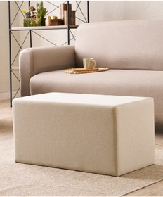 Resim Favora Demre Puf - Krem KREM 