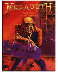 Resim Beam Dijital Megadeth Peace Sells Albüm Arma Sırt Peç Back Patch Yama 