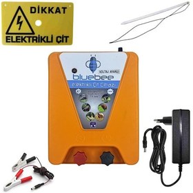 Resim bluebee EC02 G12V Ç15000V 7.8joule Güç Ayarlı Elektrikli Çit Cihazı 