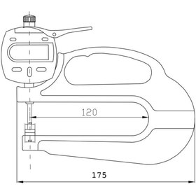Resim Fett 0-10mm Asimeto Saatli Kalınlık Komparatörü As-495010 