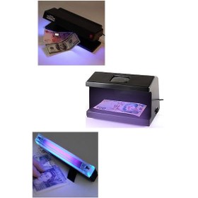 Resim Şahnet 6W T5 BLB Floresan Ampul Mor Işık - Para Makinesi Lambası 