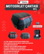 Resim Genel Markalar Tien 44 Litre Motosiklet Çantası - Otomatik Kilit - Siyah 
