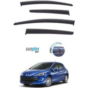 Resim Peugeot 308 Sunplex Marka Cam Rüzgarlığı Mugen 4'Lü 
