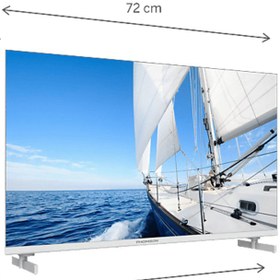 Resim Thomson 32HG2S14W HD 32 inç 82 Ekran Uydu Alıcılı Google Smart LED TV Beyaz 