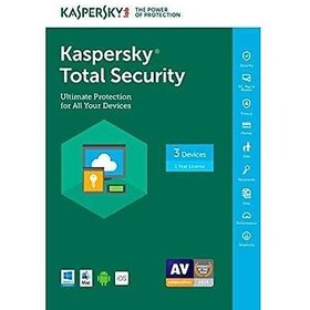 Resim Kaspersky TOTAL SECURITY 3 Kullanıcı 1 YIL Kutulu Ürün 