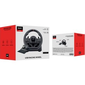 Resim SNOPY V30 ONLY PC, Direksiyon, Pedal, Titreşimli, Gaming Oyuncu Direksiyonu 