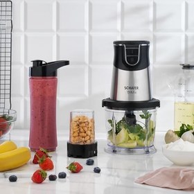Resim Schafer TriMix 3 ü 1 Arada Blender Set-Inox 