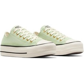 Resim Converse All Star Lıft Kadın Günlük Ayakkabı A13825c Yeşil 