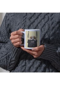 Resim Baskılı Kupa Bardak Fotoğraflı & Tasarımlı Seramik Kahve Kupası 158 Beyaz 