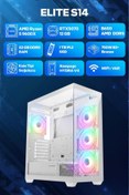 Resim Game Garaj Elite S14 AMD Ryzen 5 9600X 32GB RAM 1TB SSD RTX5070 FreeDOS Oyuncu Tavsiye Sistem 