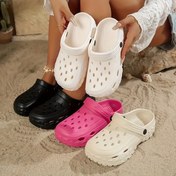 Resim Unisex Yaz EVA Terlikleri - Kaymaz, Kokuya Dayanıklı, Yumuşak ve Dayanıklı Plaj, Balıkçılık, İç Mekan ve Bahçe Kullanımı için - Beyaz, Pembe, Siyah, Bej Renklerde Rahat Açık Burun Tasarımı - Mükemmel Tatil Hediyesi, Plaj Ayakkabıları, Minimalist Ayakkabılar, Rahat Ayakkabılar 