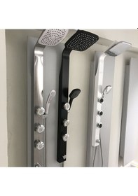 Resim Sam Banyo Elmas Duş Seti Siyah 