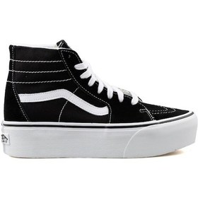 Resim Vans Ua Sk8 Hi Tapered Stackform Kadın Günlük Ayakkabı Vn0a5jmkbmx1 Siyah 001 