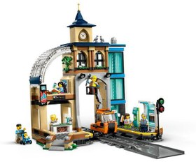 Resim Lego City Merkez Tren İstasyonu 60469 