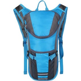 Resim Hidrasyon Sırt Çantası Naylon Yürüyüş Sırt Çantası,mavi Mavi Mavi 
