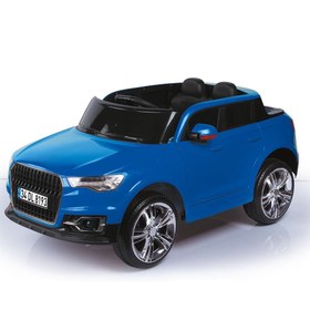 Resim Dolu 8193 Pick - Up 12V Kumandalı Akülü Araba - Mavi 