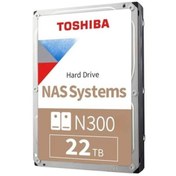 Resim Toshiba 22TB N300 HDWG62CUSZVA 512GB 7200RPM SATA3 NAS DİSKİ 