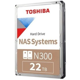 Resim Toshiba 22TB N300 HDWG62CUSZVA 512GB 7200RPM SATA3 NAS DİSKİ 