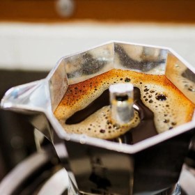 Resim PremiumPort 4 Kişilik Alüminyum Moka Pot, Lezzetli Kahve Hazırlama Seti 