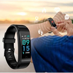 Resim Polosmart PSSW01 Smart Fit Akıllı Bileklik, Siyah 