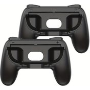 Resim Cloud011 2'li Set Nintendo Switch Joy-con Kulpu, Siyah - Parti Ve Aile Oyunları İçin Konforlu Tutuş 