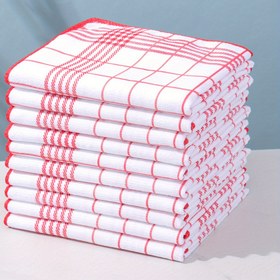 Resim 5/10 adet Emici ve Püskürtme Olmayan Bulaşık Bezleri, Büyük 40*60cm Hızlı Temizlik İçin Uygun, Kahve Makineleri İçin Uygun, 4 Renkli Mutfak Havluları, Izgara ve Kare Mutfak Havluları, Mutfak ve Restoran, Mutfak Malzemeleri, Hediye Havluları 
