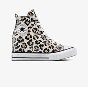 Resim Converse Chuck Taylor All Star Platform Wedge Kadın Krem Sneaker A14938c Krem 