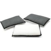 Resim 3'lü Araç İçi Temizleme Sporu - İki Yönlü Mikrofiber Ve Yumuşak Fırça - Derinlemesine Temizlik, Dashboard, Koltuk, Kapı 