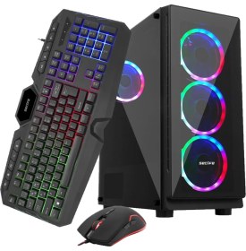 Resim Seclife GM-9590 I5-9500 16GB 500GB Nvme 8gb Rx 580 500W Dos Oyuncu Pc 