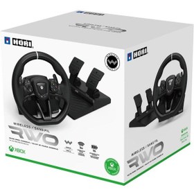 Resim Xbox Kablosuz Racing Wheel Overdrive Lisanslı Direksiyon Seti Rwa Series X S Pc Uyumlu Siyah 