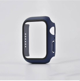 Resim Ekılıf - Apple Uyumlu Watch 42mm - Kasa Ve Ekran Koruyucu - 01 - Siyah 