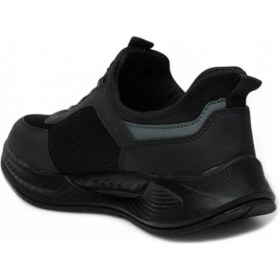 Resim Kindep (Acropol) Hafif Comfort Cilt Kadın Spor Ayakkabı Siyah 