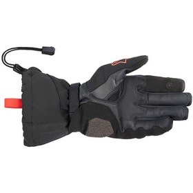 Resim Alpinestars Xt-5 Gore-tex Korumalı Motosiklet Eldiveni Siyah 