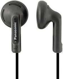 Resim Panasonic RP-HV 094 e-K in-ear kulaklık (1,2 m kablo uzunluğu, 3,5 mm Stereo jak) Siyah 
