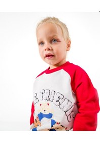 Resim Overdo Kids Erkek Çocuk Uzun Kollu Sweatshirt Kırmızı 
