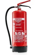 Resim Protex 6 kg ABC toz yangın söndürücü duvar tutucu dahil test belgesi mevcut 2ADET 