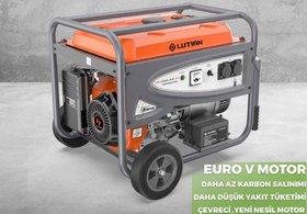 Resim Lutian LT8000 EN-4 Benzinli Jeneratör 6,5 Kva Marşlı Monofaze 