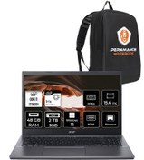 Resim Acer Extensa 15 EX215-55 i7-1255U 48GB RAM 2TB SSD 15.6'' FHD W11H Dizüstü Bilgisayar & PER4 ÇANTA 