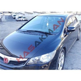 Resim Honda Civic Fd6 Yarasa Ayna Kapağı Piano Black 2006 2007 2008 2009 2010 2011 