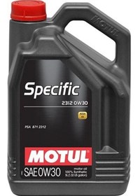 Resim Motul Specific 2312 0W-30 Sentetik Motor Yağı 5 L 